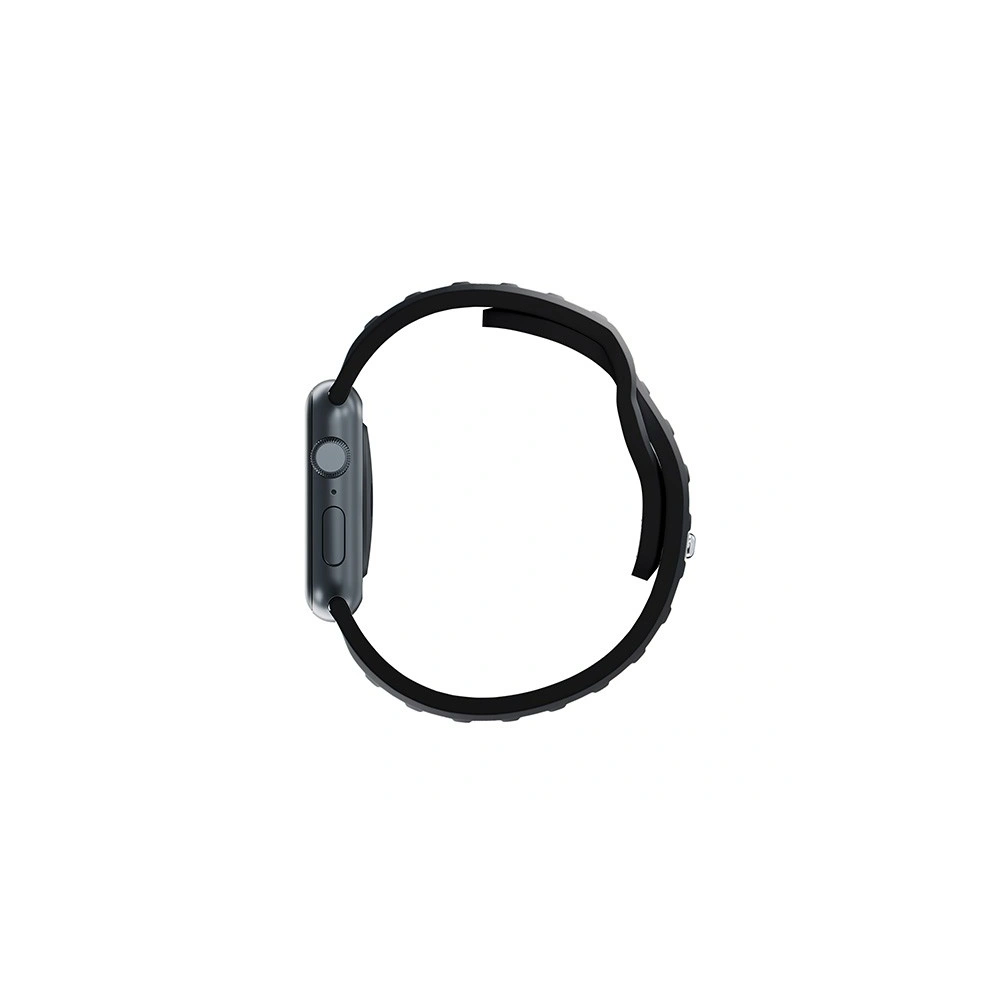 Pasek 3MK Silicone Watch Strap Apple Watch 4/5/6/7/8/9/SE/Ultra 42/44/45/49mm czarny/black