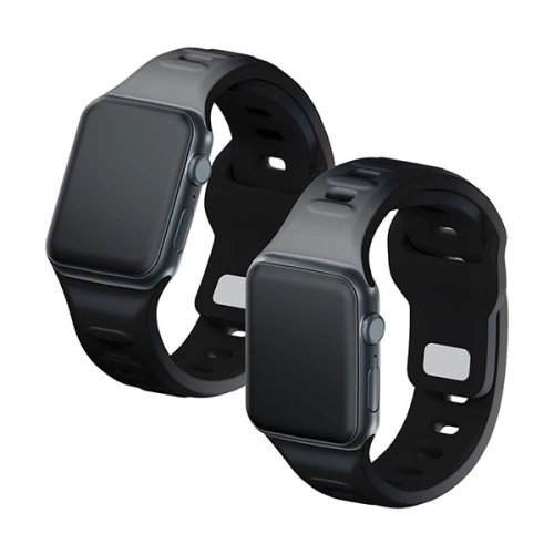 Kup Óra szíj 3MK szilikon Apple Watch 4/5/6/7/8/9/SE/Ultra 42/44/45/49mm fekete/black - 3MK6236 - {ean13} - Sklep Home Screen