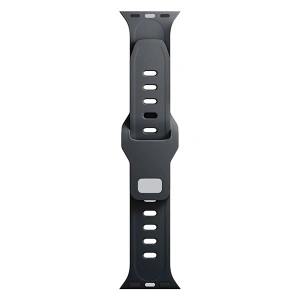 Kup 3MK Silikon-Uhrenarmband Apple Watch 4/5/6/7/8/9/SE/Ultra 42/44/45/49mm schwarz/black - 3MK6236 - {ean13} - Sklep Home Screen