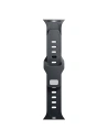 Kup 3MK Silikon-Uhrenarmband Apple Watch 4/5/6/7/8/9/SE/Ultra 42/44/45/49mm schwarz/black - 3MK6236 - {ean13} - Sklep Home Screen