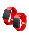 Kup 3MK Silikon-Uhrenarmband Apple Watch 4/5/6/7/SE/8/9/10 40/41/42mm rot/red - 3MK6237 - {ean13} - Sklep Home Screen
