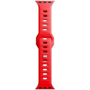 Kup 3MK Silikon-Uhrenarmband Apple Watch 4/5/6/7/SE/8/9/10 40/41/42mm rot/red - 3MK6237 - {ean13} - Sklep Home Screen