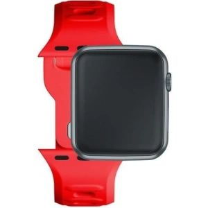 Kup 3MK Silikon-Uhrenarmband Apple Watch 4/5/6/7/SE/8/9/10 40/41/42mm rot/red - 3MK6237 - {ean13} - Sklep Home Screen