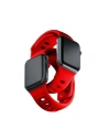 Kup 3MK Silikon-Uhrenarmband Apple Watch 4/5/6/7/SE/8/9/10 40/41/42mm rot/red - 3MK6237 - {ean13} - Sklep Home Screen