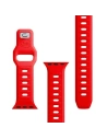 Kup 3MK Silikon-Uhrenarmband Apple Watch 4/5/6/7/SE/8/9/10 40/41/42mm rot/red - 3MK6237 - {ean13} - Sklep Home Screen