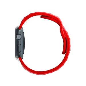 Kup 3MK Silikon-Uhrenarmband Apple Watch 4/5/6/7/8/9/SE/Ultra 42/44/45/49mm rot/red - 3MK6238 - {ean13} - Sklep Home Screen