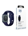 3MK Silikon-Uhrenarmband Apple Watch 4/5/6/7/SE/8/9/10 40/41/42mm navyblau/ocean blue