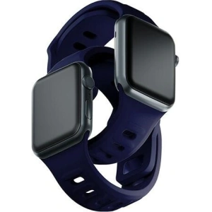 Kup 3MK Silikon-Uhrenarmband Apple Watch 4/5/6/7/SE/8/9/10 40/41/42mm navyblau/ocean blue - 3MK6239 - {ean13} - Sklep Home Screen