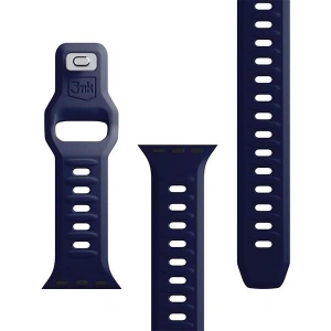 Kup 3MK Silikon-Uhrenarmband Apple Watch 4/5/6/7/SE/8/9/10 40/41/42mm navyblau/ocean blue - 3MK6239 - {ean13} - Sklep Home Screen