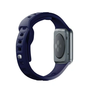 Kup 3MK Silikon-Uhrenarmband Apple Watch 4/5/6/7/8/9/SE/Ultra 42/44/45/49mm granatblau/ozeanblau - 3MK6240 - {ean13} - Sklep Home Screen
