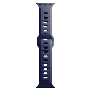 Kup 3MK Silikon-Uhrenarmband Apple Watch 4/5/6/7/8/9/SE/Ultra 42/44/45/49mm granatblau/ozeanblau - 3MK6240 - {ean13} - Sklep Home Screen