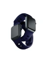 Kup 3MK Silikon-Uhrenarmband Apple Watch 4/5/6/7/8/9/SE/Ultra 42/44/45/49mm granatblau/ozeanblau - 3MK6240 - {ean13} - Sklep Home Screen