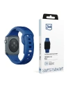 3MK Silikon-Uhrenarmband Apple Watch 4/5/6/7/SE/8/9/10 40/41/42mm blau/blue