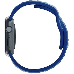 Kup 3MK Silikon-Uhrenarmband Apple Watch 4/5/6/7/SE/8/9/10 40/41/42mm blau/blue - 3MK6241 - {ean13} - Sklep Home Screen