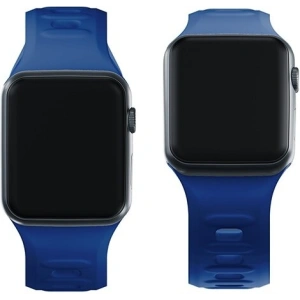 Kup 3MK Silikon-Uhrenarmband Apple Watch 4/5/6/7/SE/8/9/10 40/41/42mm blau/blue - 3MK6241 - {ean13} - Sklep Home Screen