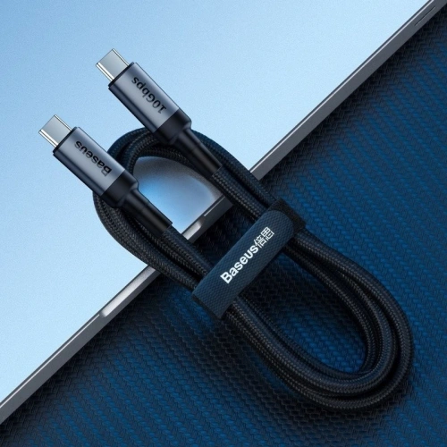 Kup Cablu USB-C 3.1 Baseus Cafule PD 10Gbps 100W 4K 1m (negru-gri) - BSU728BLKGRY - {ean13} - Sklep Home Screen