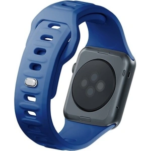 Kup 3MK Silikon-Uhrenarmband Apple Watch 4/5/6/7/SE/8/9/10 40/41/42mm blau/blue - 3MK6241 - {ean13} - Sklep Home Screen