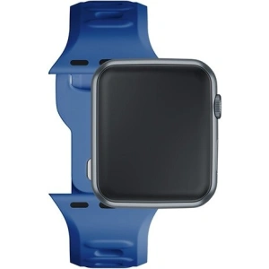 Kup 3MK Silikon-Uhrenarmband Apple Watch 4/5/6/7/SE/8/9/10 40/41/42mm blau/blue - 3MK6241 - {ean13} - Sklep Home Screen