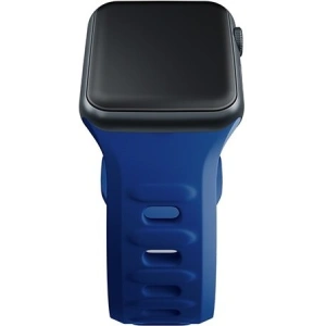 Kup 3MK Silikon-Uhrenarmband Apple Watch 4/5/6/7/SE/8/9/10 40/41/42mm blau/blue - 3MK6241 - {ean13} - Sklep Home Screen
