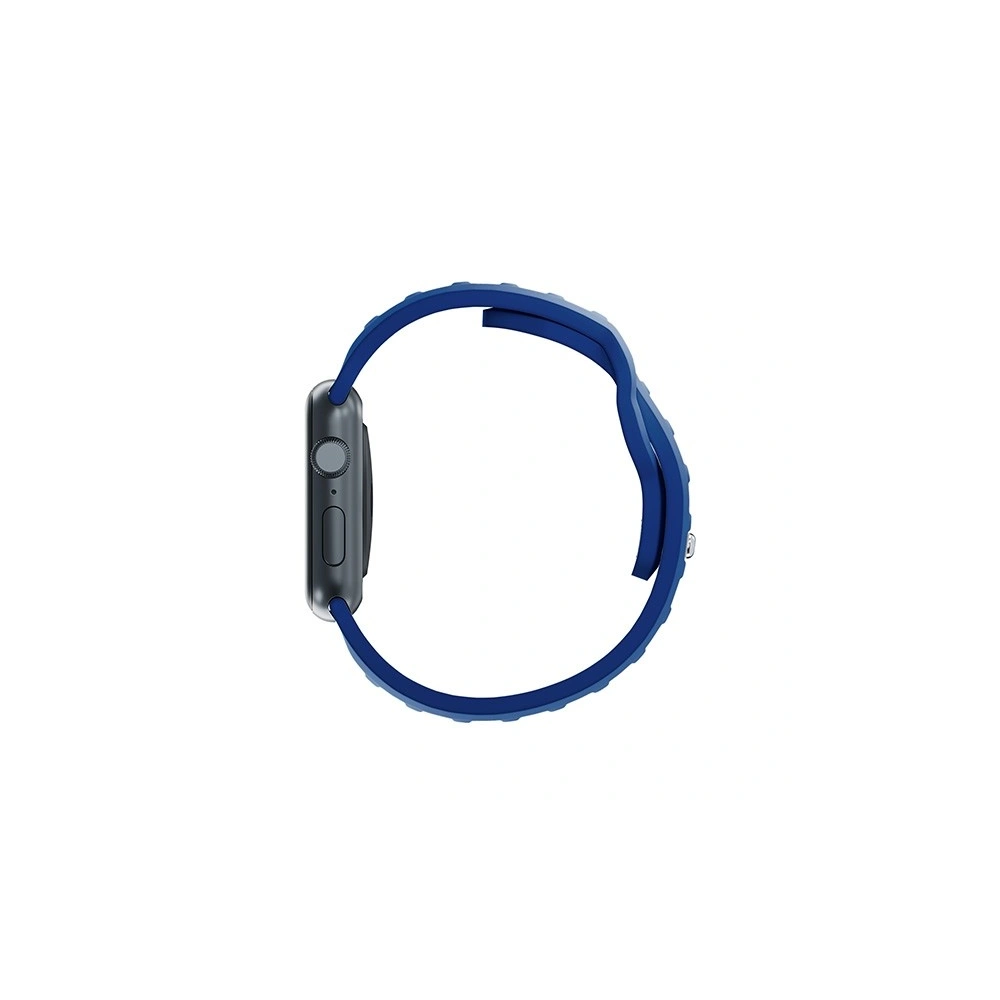 Pasek 3MK Silicone Watch Strap Apple Watch 4/5/6/7/8/9/SE/Ultra 42/44/45/49mm niebieski/blue