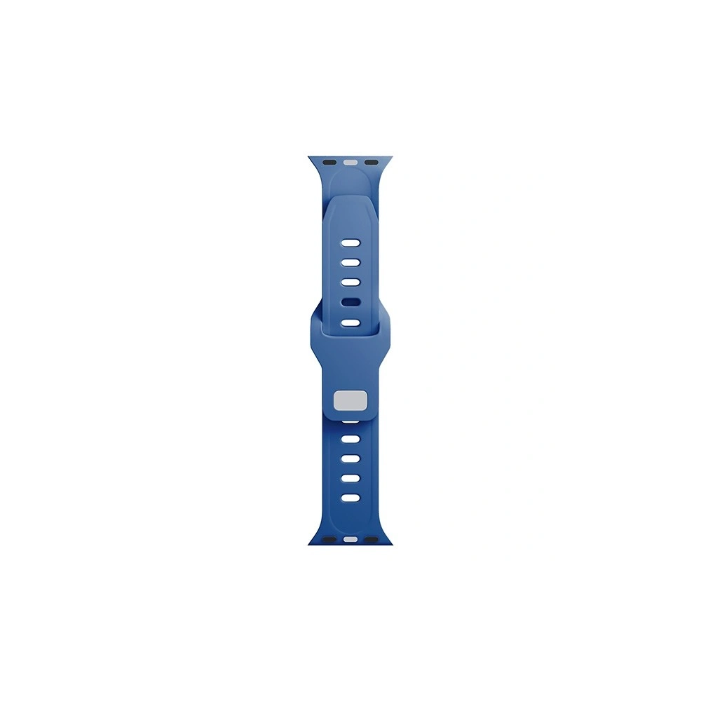 Pasek 3MK Silicone Watch Strap Apple Watch 4/5/6/7/8/9/SE/Ultra 42/44/45/49mm niebieski/blue