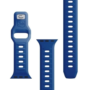 Kup 3MK Silikon-Uhrenarmband Apple Watch 4/5/6/7/8/9/SE/Ultra 42/44/45/49mm blau/blue - 3MK6242 - {ean13} - Sklep Home Screen