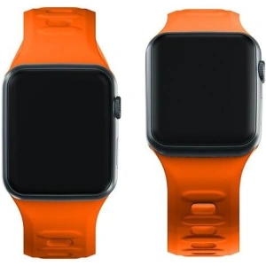 Kup 3MK Silikon-Uhrenarmband Apple Watch 4/5/6/7/SE/8/9/10 40/41/42mm orange - 3MK6243 - {ean13} - Sklep Home Screen