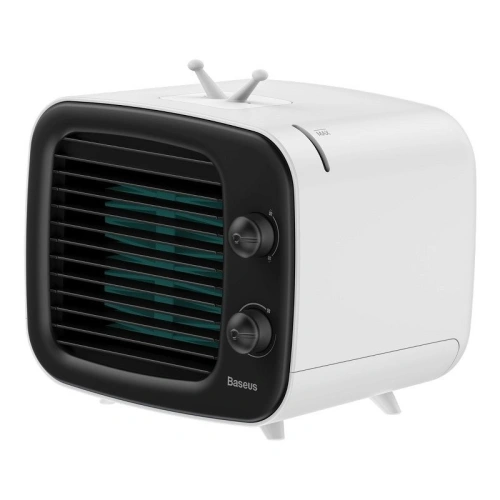 Kup Mini klimatizátor Baseus Time ventilátor, zvlhčovač (černo-bílý) - BSU729BLKWHT - {ean13} - Sklep Home Screen