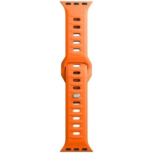 Kup 3MK Silikon-Uhrenarmband Apple Watch 4/5/6/7/SE/8/9/10 40/41/42mm orange - 3MK6243 - {ean13} - Sklep Home Screen