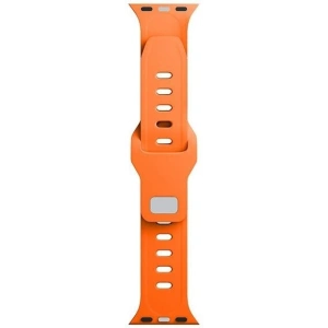 Kup Pásek 3MK silikonový náramek Apple Watch 4/5/6/7/SE/8/9/10 40/41/42mm oranžový/orange - 3MK6243 - {ean13} - Sklep Home Screen