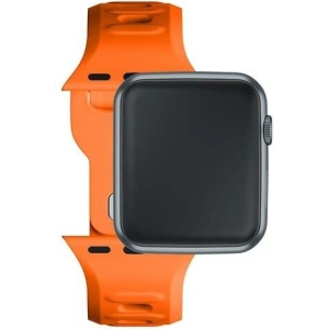 Kup 3MK Silikon-Uhrenarmband Apple Watch 4/5/6/7/SE/8/9/10 40/41/42mm orange - 3MK6243 - {ean13} - Sklep Home Screen