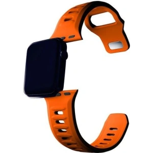 Kup 3MK Silikon-Uhrenarmband Apple Watch 4/5/6/7/SE/8/9/10 40/41/42mm orange - 3MK6243 - {ean13} - Sklep Home Screen