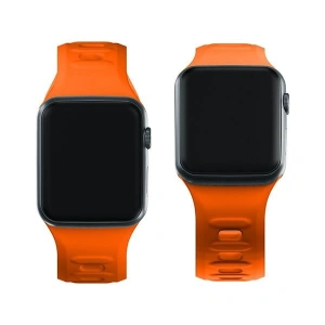 Kup Uhrband 3MK Silikon-Uhrenarmband Apple Watch 4/5/6/7/8/9/SE/Ultra 42/44/45/49mm orange - 3MK6244 - {ean13} - Sklep Home Screen