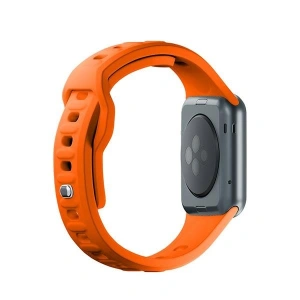 Kup Uhrband 3MK Silikon-Uhrenarmband Apple Watch 4/5/6/7/8/9/SE/Ultra 42/44/45/49mm orange - 3MK6244 - {ean13} - Sklep Home Screen