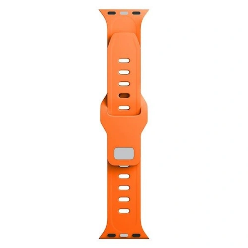 Kup Pánt 3MK szilikon óra szíj Apple Watch 4/5/6/7/8/9/SE/Ultra 42/44/45/49mm narancssárga/orange - 3MK6244 - {ean13} - Sklep Home Screen