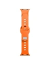 Kup Pánt 3MK szilikon óra szíj Apple Watch 4/5/6/7/8/9/SE/Ultra 42/44/45/49mm narancssárga/orange - 3MK6244 - {ean13} - Sklep Home Screen