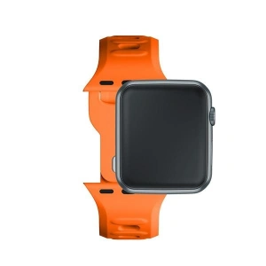 Kup Uhrband 3MK Silikon-Uhrenarmband Apple Watch 4/5/6/7/8/9/SE/Ultra 42/44/45/49mm orange - 3MK6244 - {ean13} - Sklep Home Screen