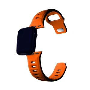 Kup Uhrband 3MK Silikon-Uhrenarmband Apple Watch 4/5/6/7/8/9/SE/Ultra 42/44/45/49mm orange - 3MK6244 - {ean13} - Sklep Home Screen