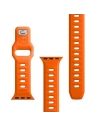 Kup Pánt 3MK szilikon óra szíj Apple Watch 4/5/6/7/8/9/SE/Ultra 42/44/45/49mm narancssárga/orange - 3MK6244 - {ean13} - Sklep Home Screen