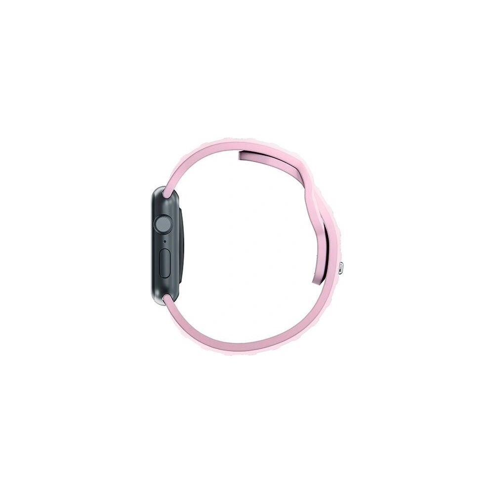 Pasek 3MK Silicone Watch Strap dla Apple Watch 42/44/45/49 mm różowy/powder pink