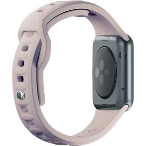 Kup 3MK Silikon-Uhrenarmband Apple Uhr 4/5/6/7/SE/8/9/10 40/41/42mm rosabeige/Latte - 3MK6246 - {ean13} - Sklep Home Screen