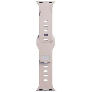 Kup 3MK Silikon-Uhrenarmband Apple Uhr 4/5/6/7/SE/8/9/10 40/41/42mm rosabeige/Latte - 3MK6246 - {ean13} - Sklep Home Screen