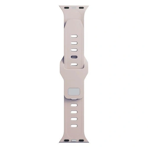 Kup 3MK Silikon-Uhrenarmband Apple Uhr 4/5/6/7/SE/8/9/10 40/41/42mm rosabeige/Latte - 3MK6246 - {ean13} - Sklep Home Screen