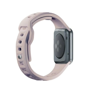 Kup 3MK Silikon-Uhrenarmband Apple Watch 4/5/6/7/8/9/SE/Ultra 42/44/45/49mm rosé-beige/latte - 3MK6247 - {ean13} - Sklep Home Screen
