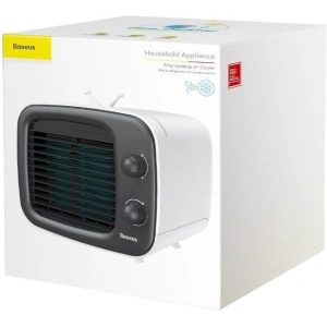 Kup Mini klimatizátor Baseus Time ventilátor, zvlhčovač (černo-bílý) - BSU729BLKWHT - {ean13} - Sklep Home Screen