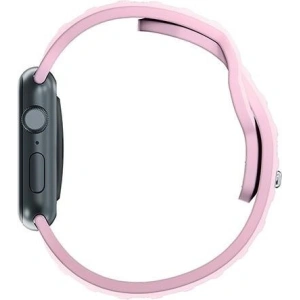 Kup 3MK Silikon-Uhrenarmband Apple Watch 4/5/6/7/SE/8/9/10 40/41/42mm rosa/puderrosa - 3MK6248 - {ean13} - Sklep Home Screen