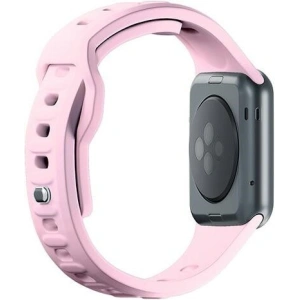 Kup 3MK Silikon-Uhrenarmband Apple Watch 4/5/6/7/SE/8/9/10 40/41/42mm rosa/puderrosa - 3MK6248 - {ean13} - Sklep Home Screen