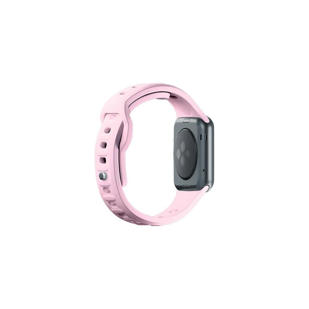 Pasek 3MK Silicone Watch Strap Apple Watch 4/5/6/7/SE/8/9/10 40/41/42mm różowy/powder pink