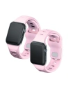 Kup Pasek 3MK din silicon pentru Apple Watch 4/5/6/7/SE/8/9/10 40/41/42mm roz/pudră roz - 3MK6248 - {ean13} - Sklep Home Screen