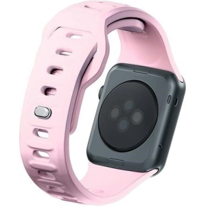 Kup 3MK Silikon-Uhrenarmband Apple Watch 4/5/6/7/SE/8/9/10 40/41/42mm rosa/puderrosa - 3MK6248 - {ean13} - Sklep Home Screen